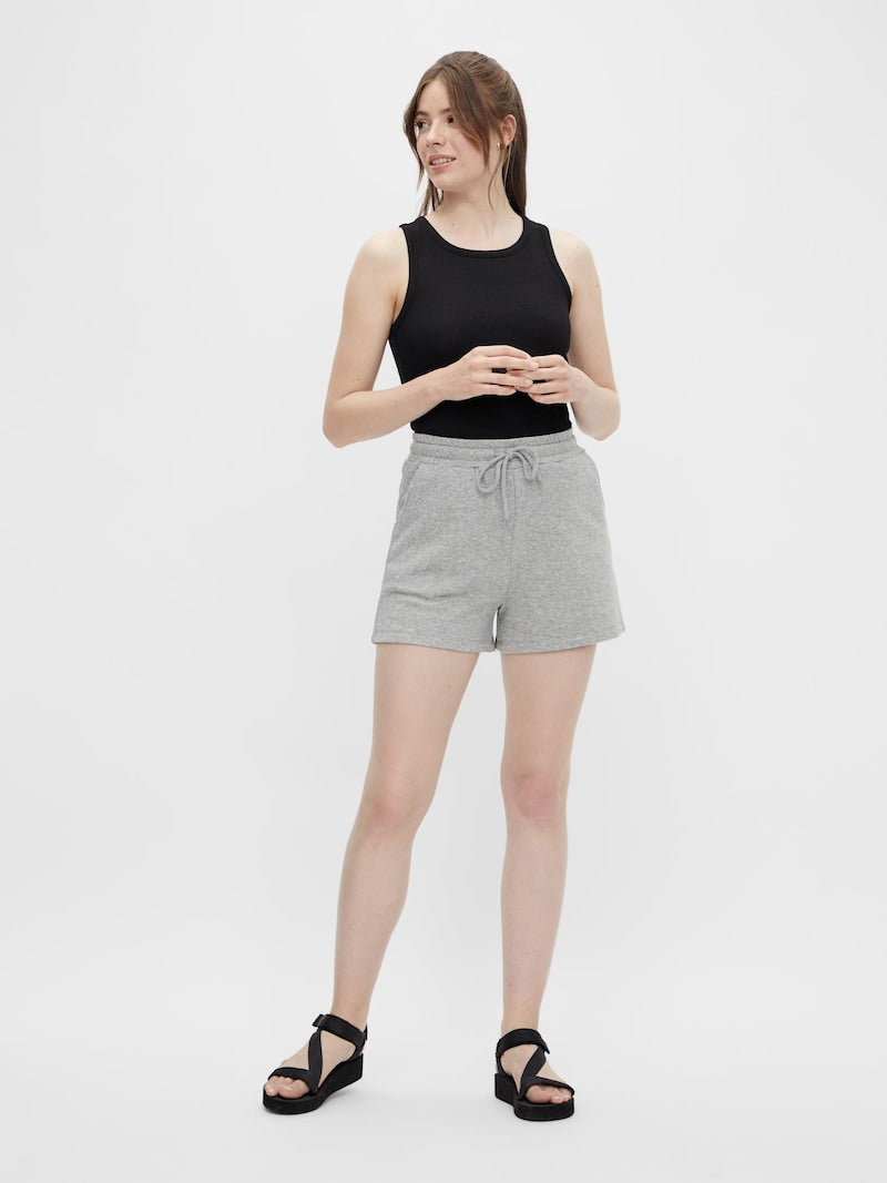 Mjuk sweatshorts med dragsko