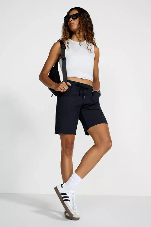 Unisex Relaxed Fit Shorts med dragsko