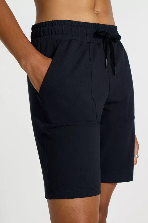 Unisex Relaxed Fit Shorts med dragsko
