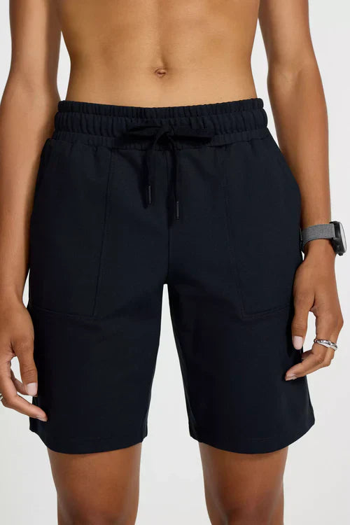 Unisex Relaxed Fit Shorts med dragsko