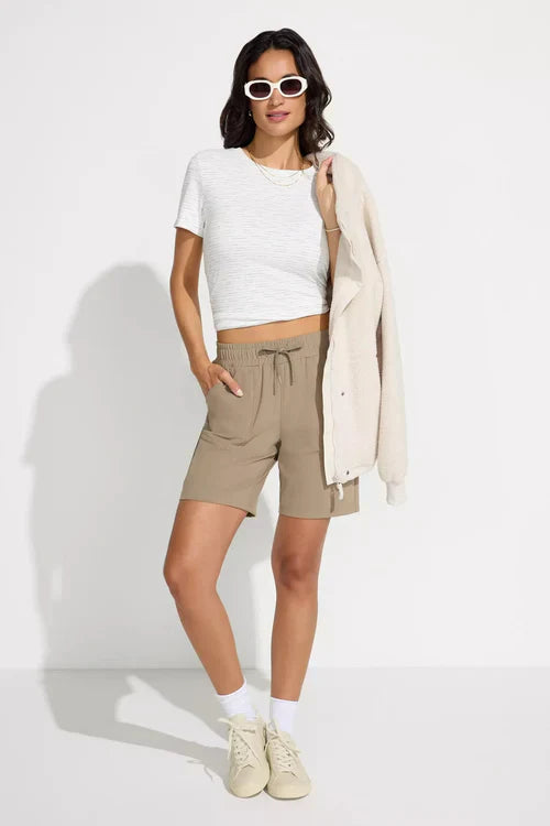 Unisex Relaxed Fit Shorts med dragsko