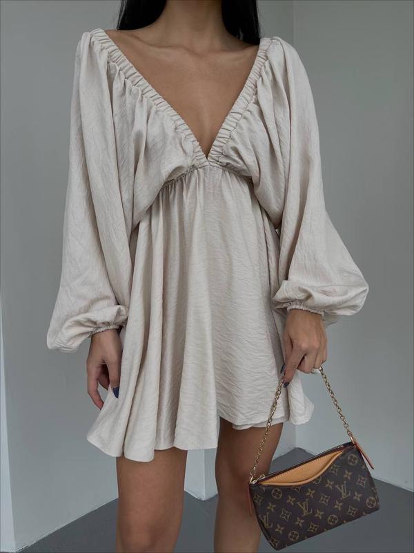 Boho off-shoulder miniklänning