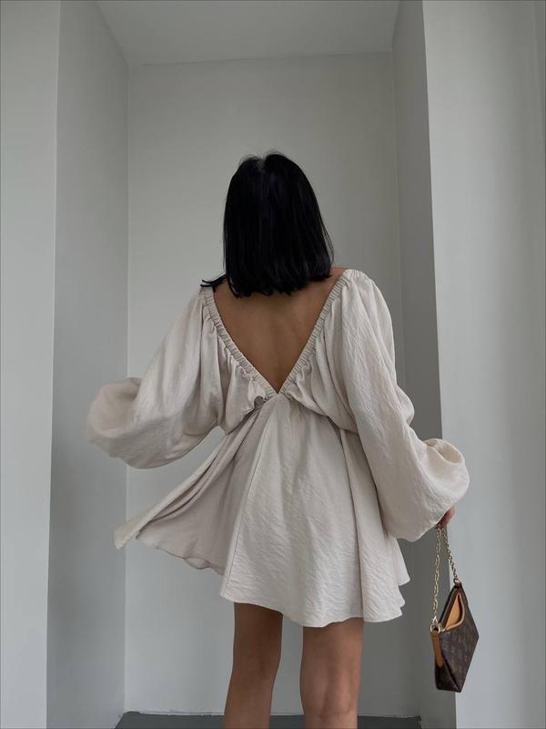 Boho off-shoulder miniklänning