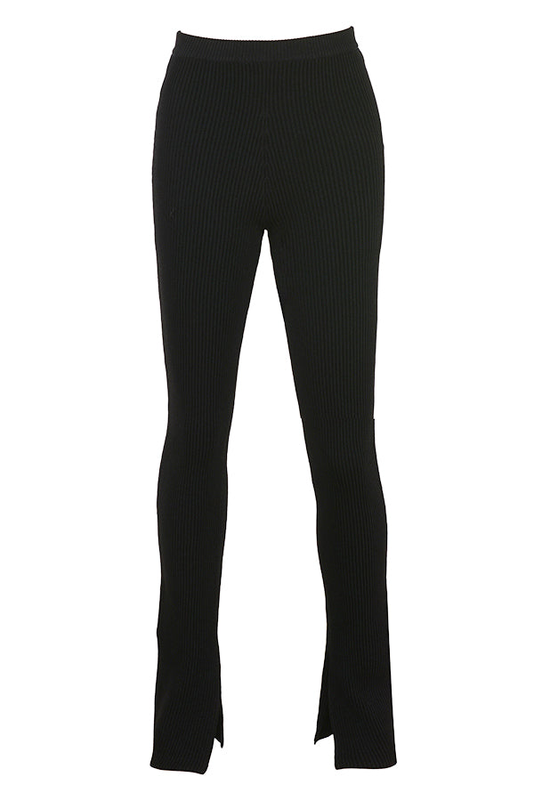 Knitted blouse with narrow pants