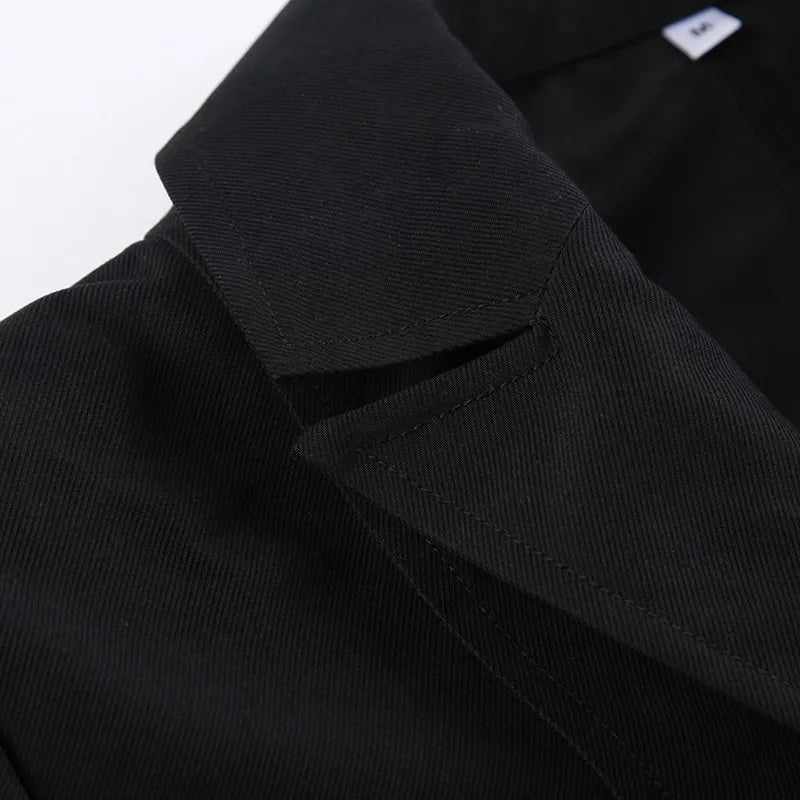 Långärmad topp med dubbla band framtill