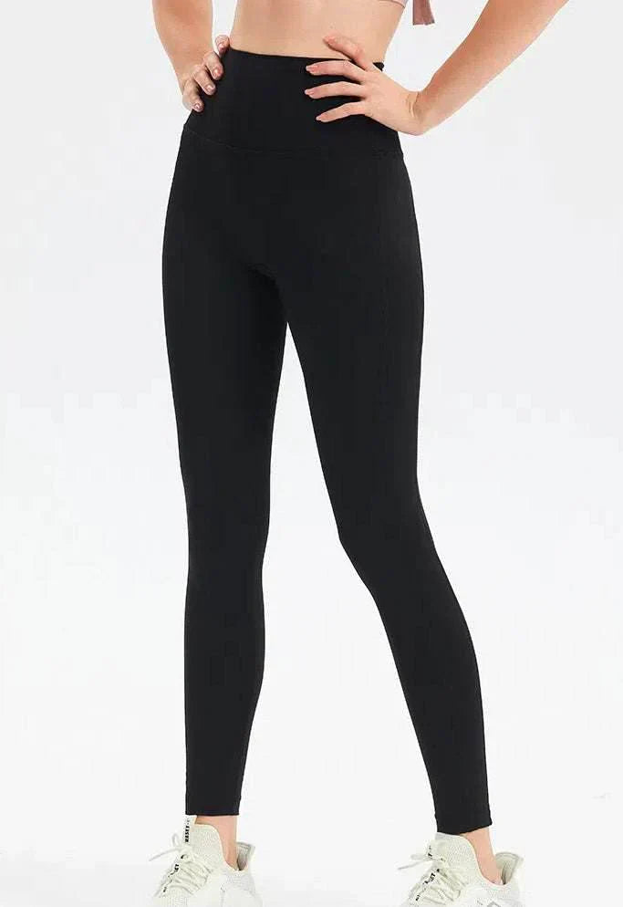 Sportleggings med hög midja