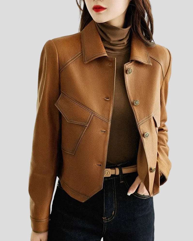 Kort utilityjacka med framfickor