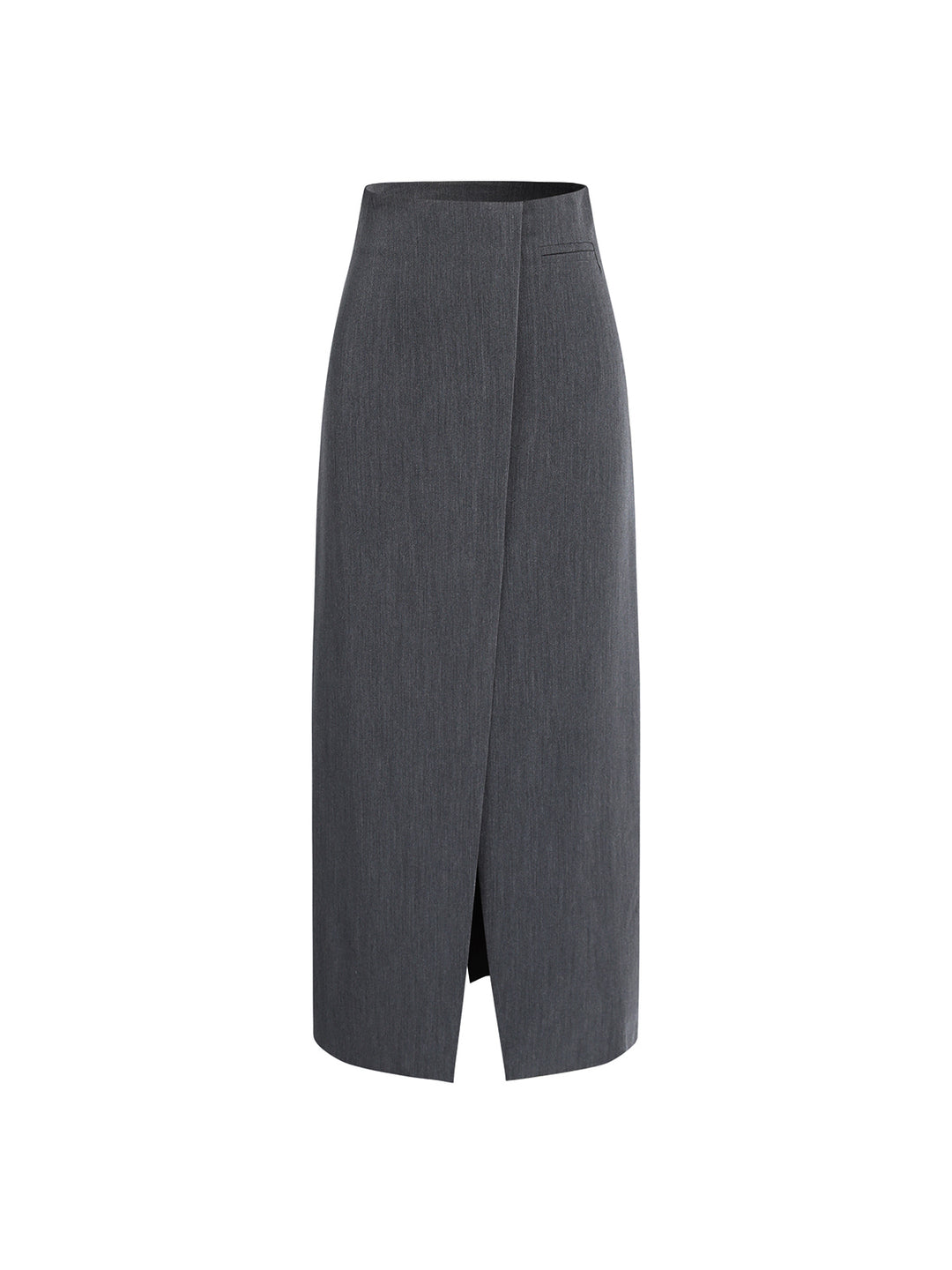 Lång kjol med slits