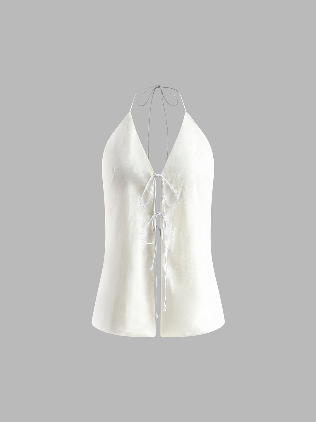 Halterneckset med topp och shorts