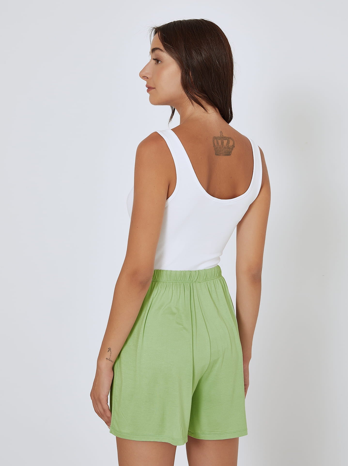 Lounge-shorts med dragsko