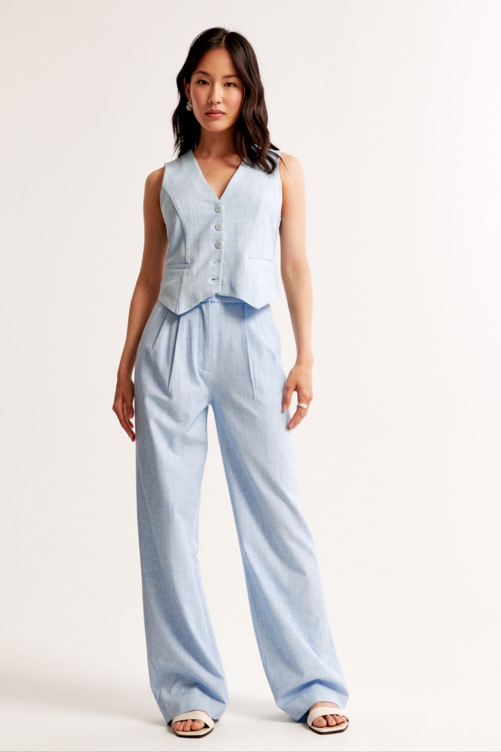 SKRÄDDARSYDDA BYXOR FÖR DAM