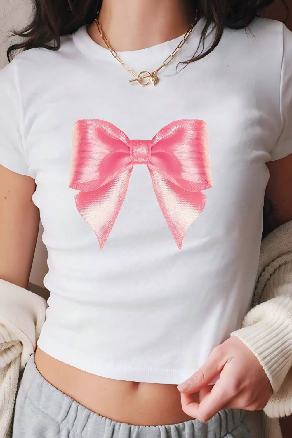 VERVE ANVÄND CROP TOPP