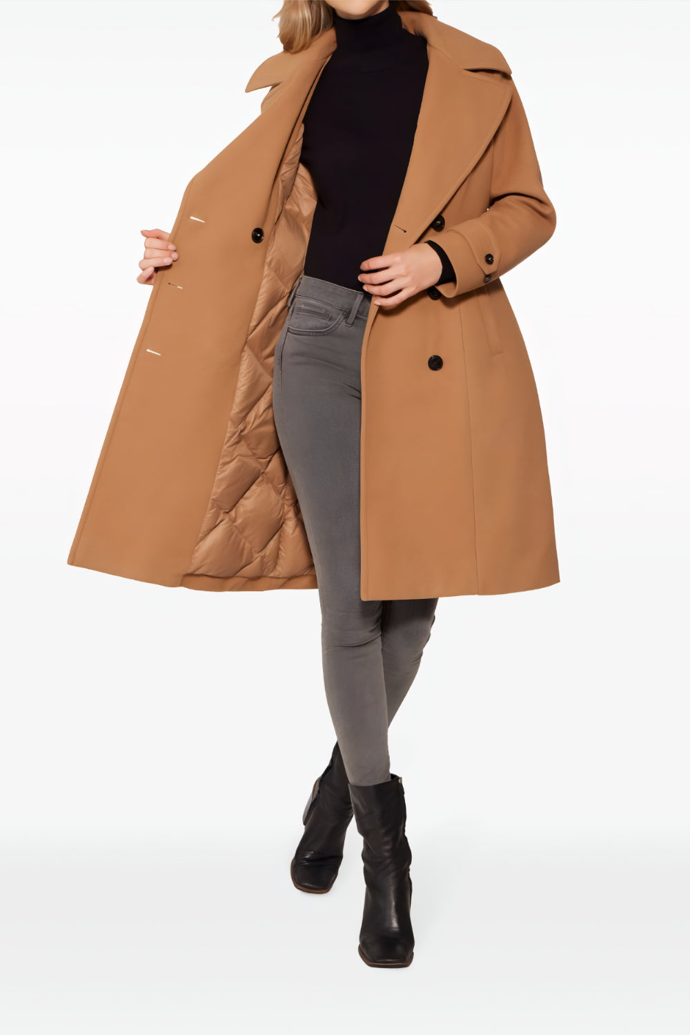 BELGRAVE DUBBELKNÄPPT TRENCHCOAT