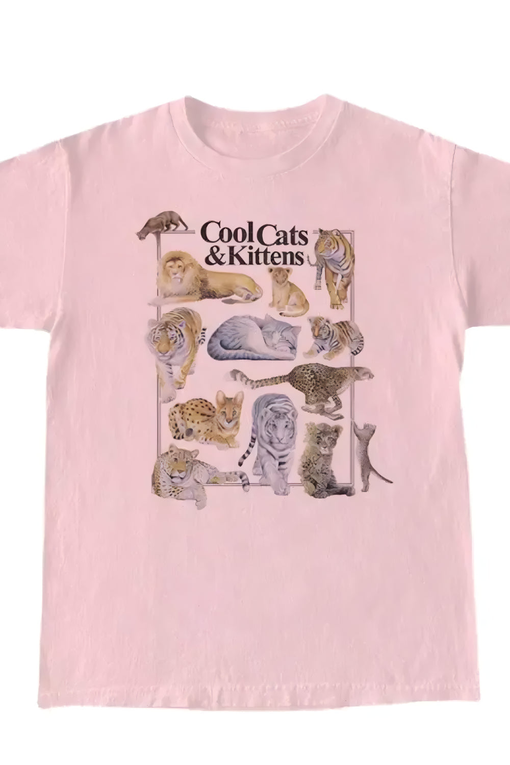 Coola katter vintage t-shirt