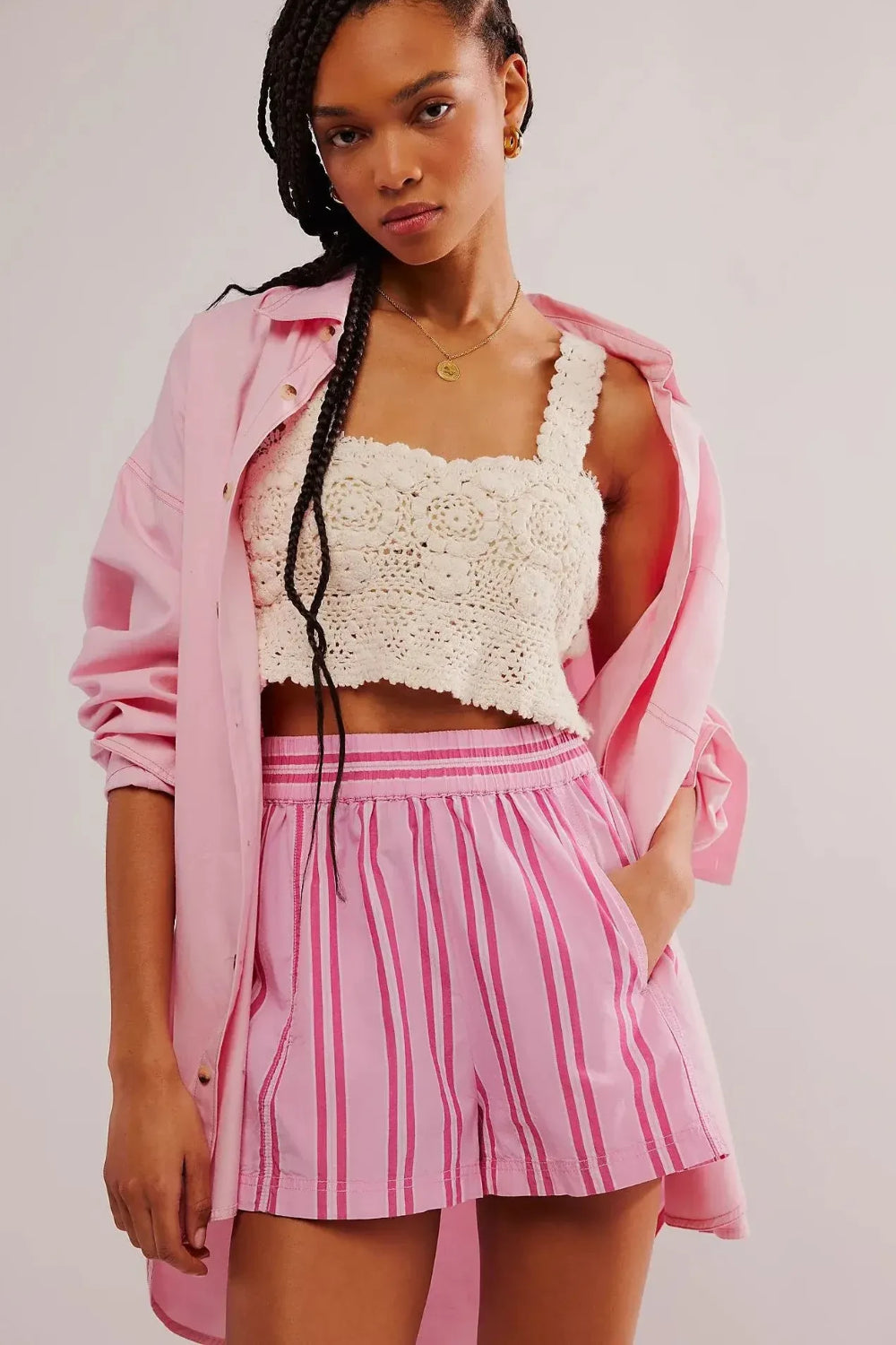 RANDIGA ELASTISKA STRANDSHORT