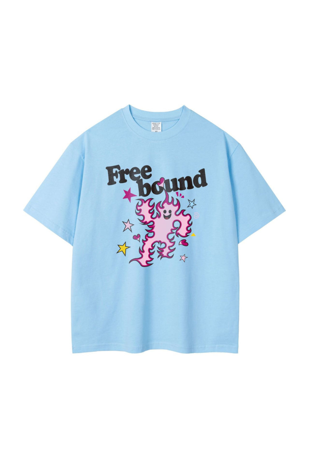 T-SHIRT MED FREEBOUND TRYCK