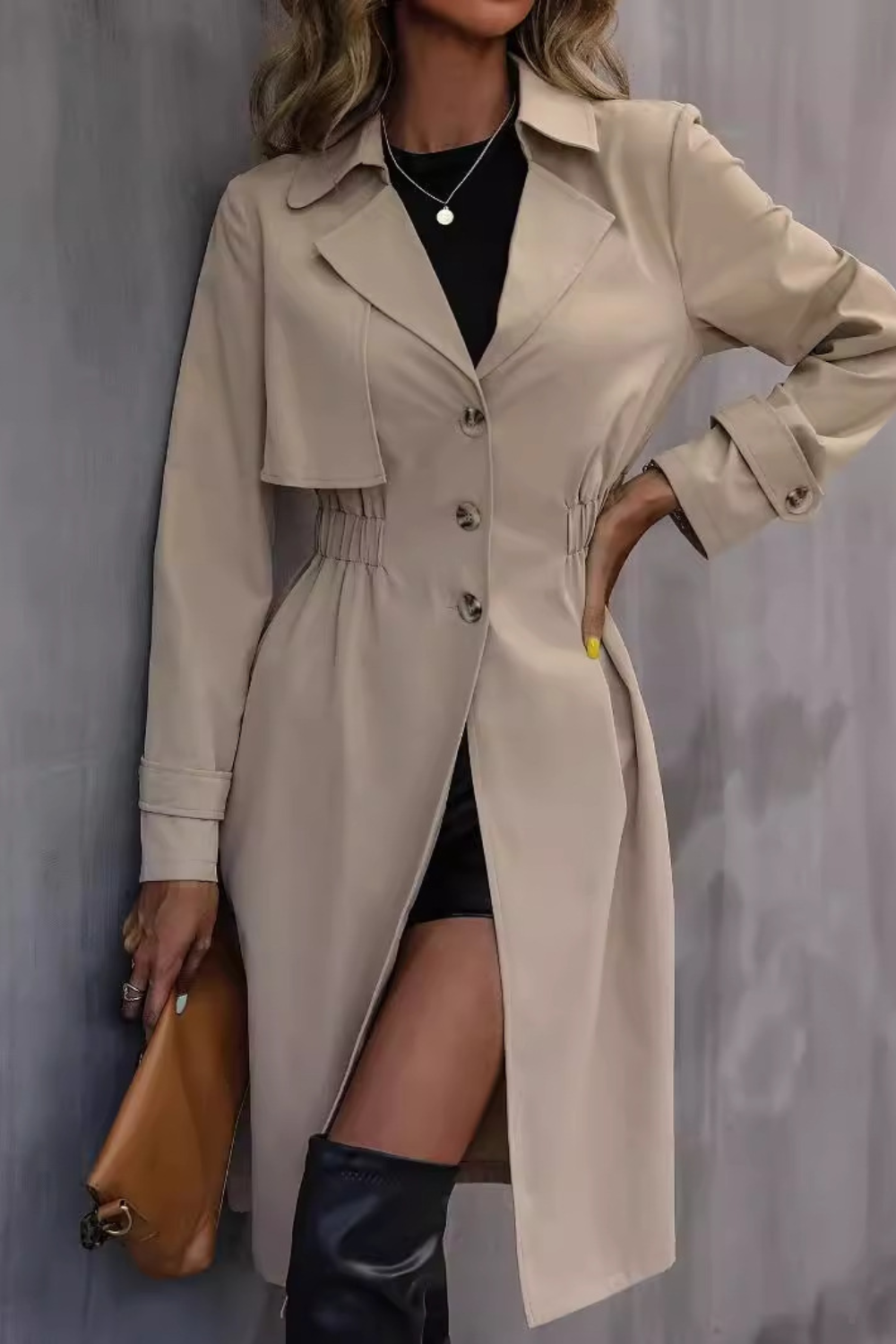 Ophelia Fittad Trenchcoat