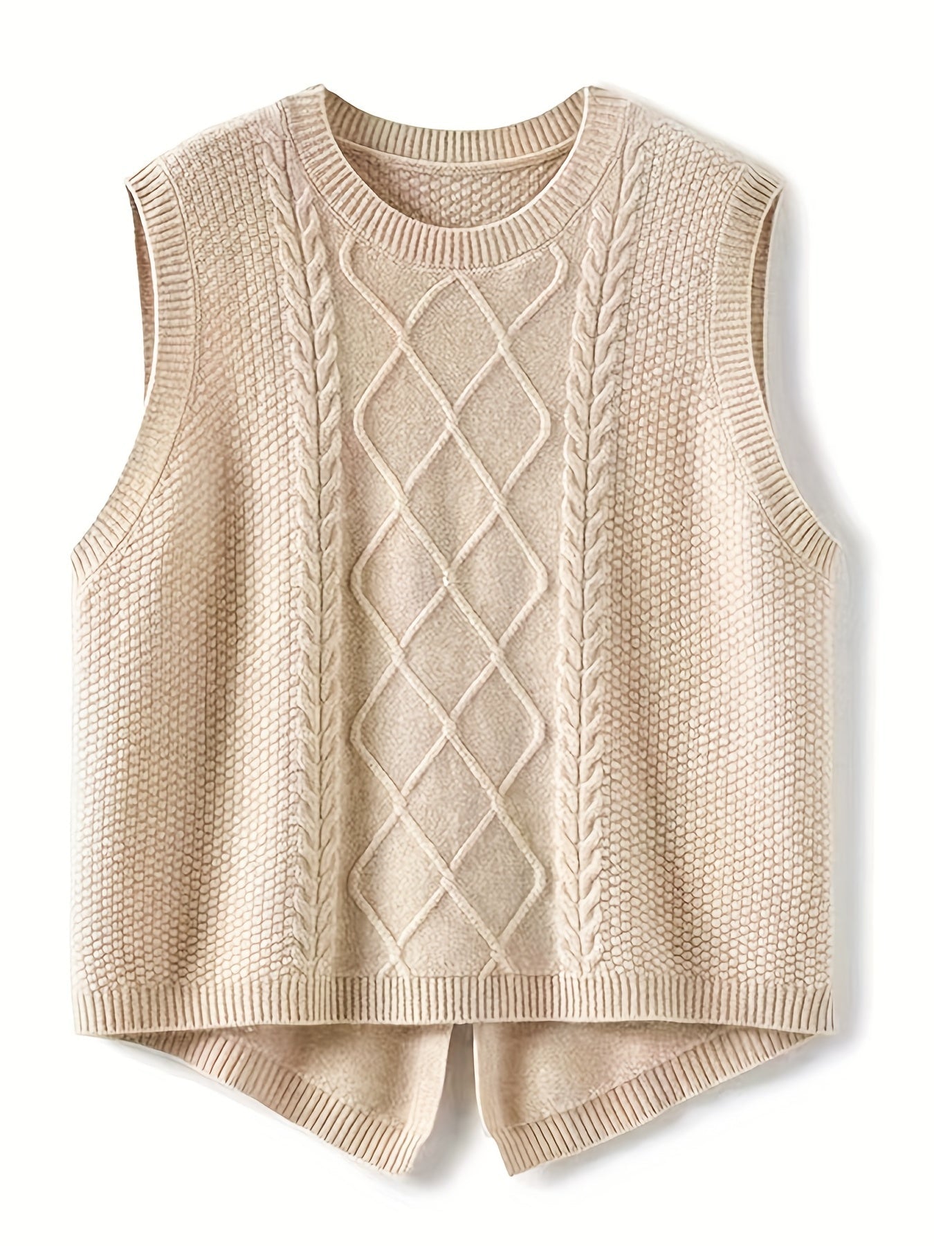 Cardigan stickad tröja