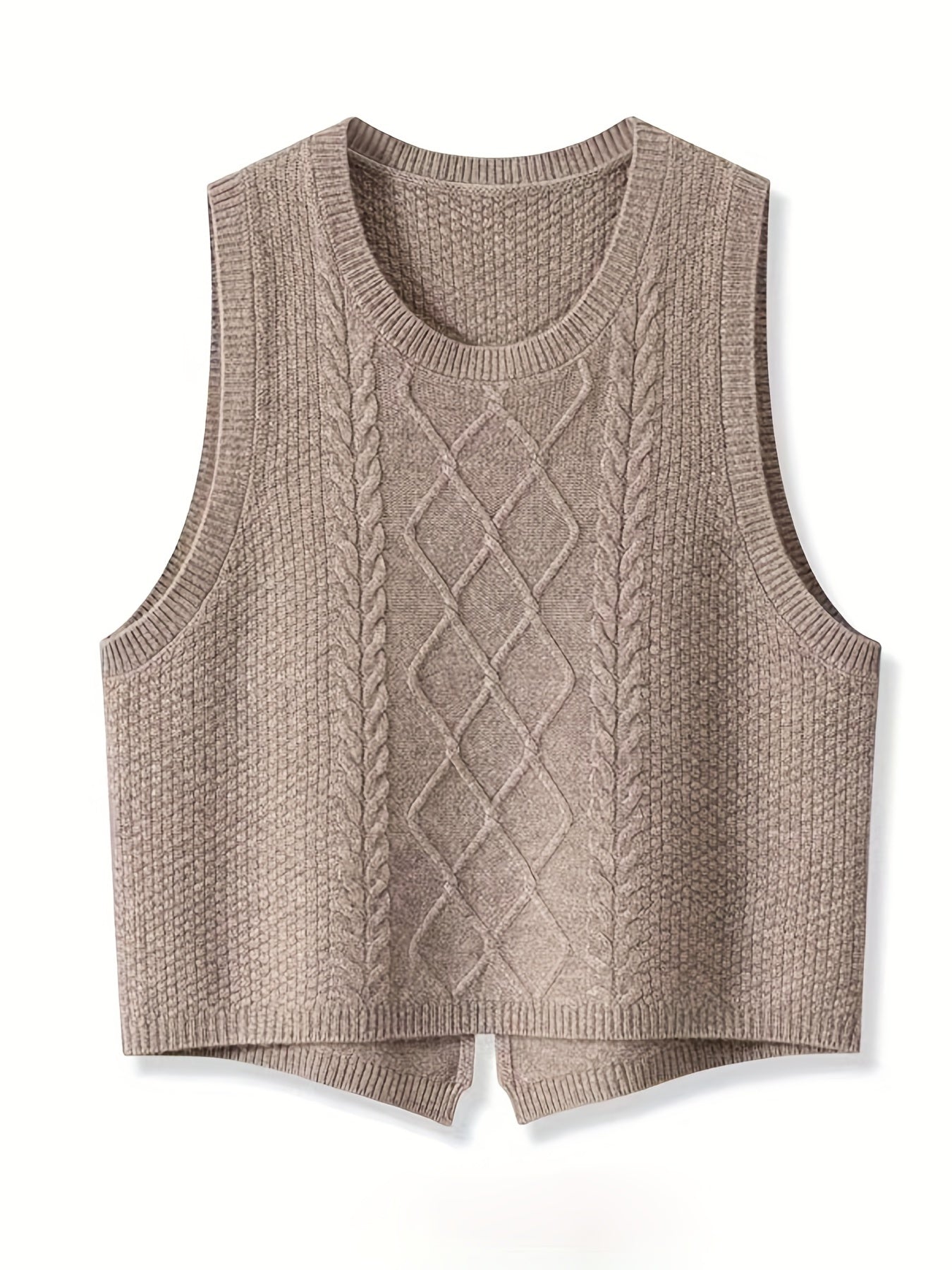 Cardigan stickad tröja