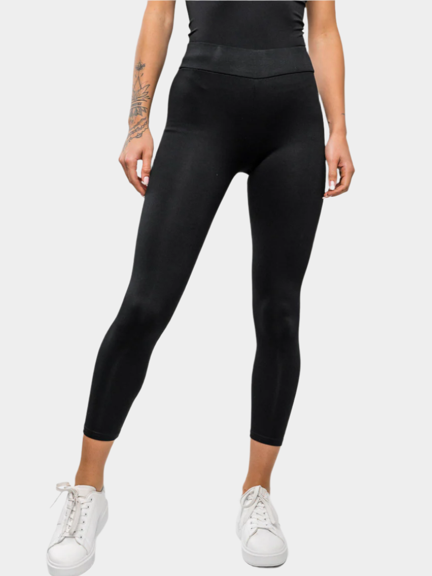Klassiska svarta leggings