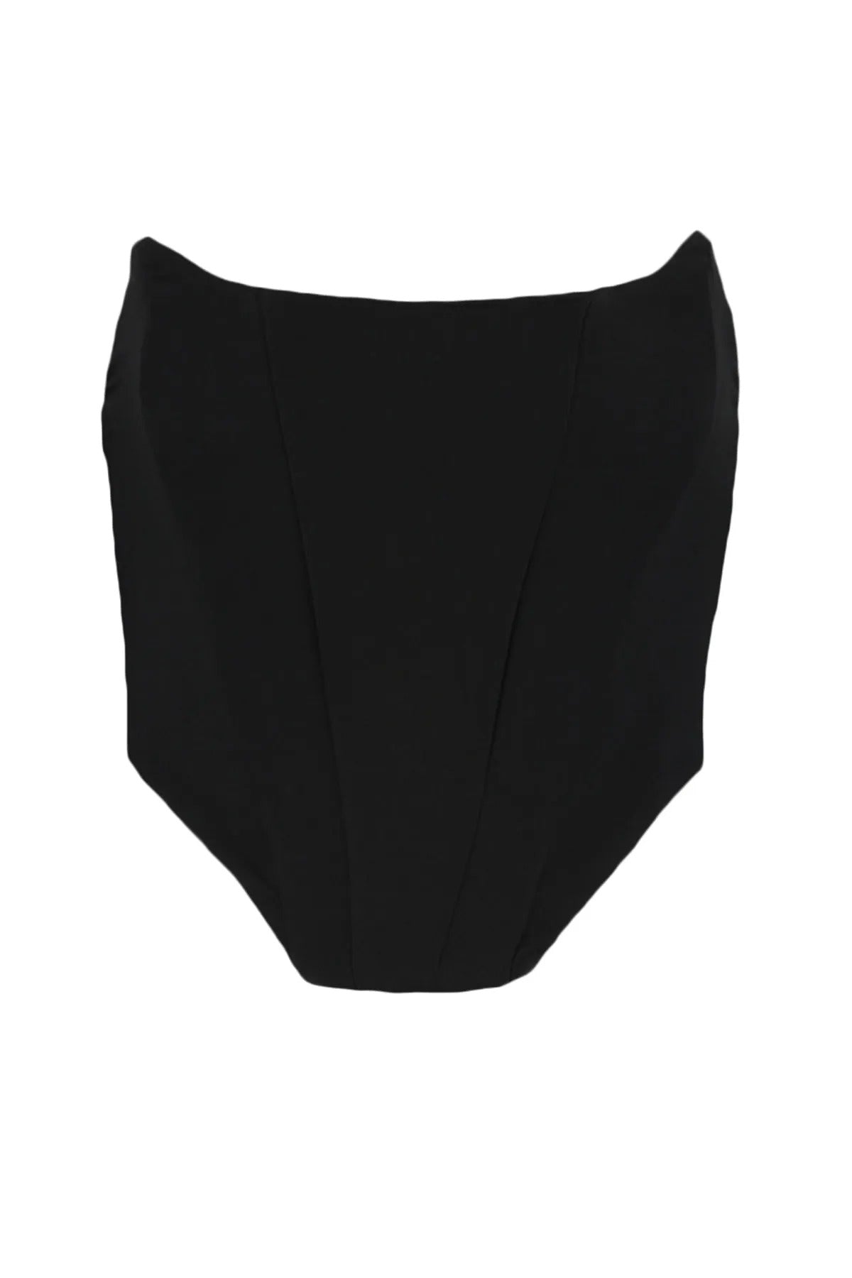 Axelbandslös Bustier topp med åtsittande passform