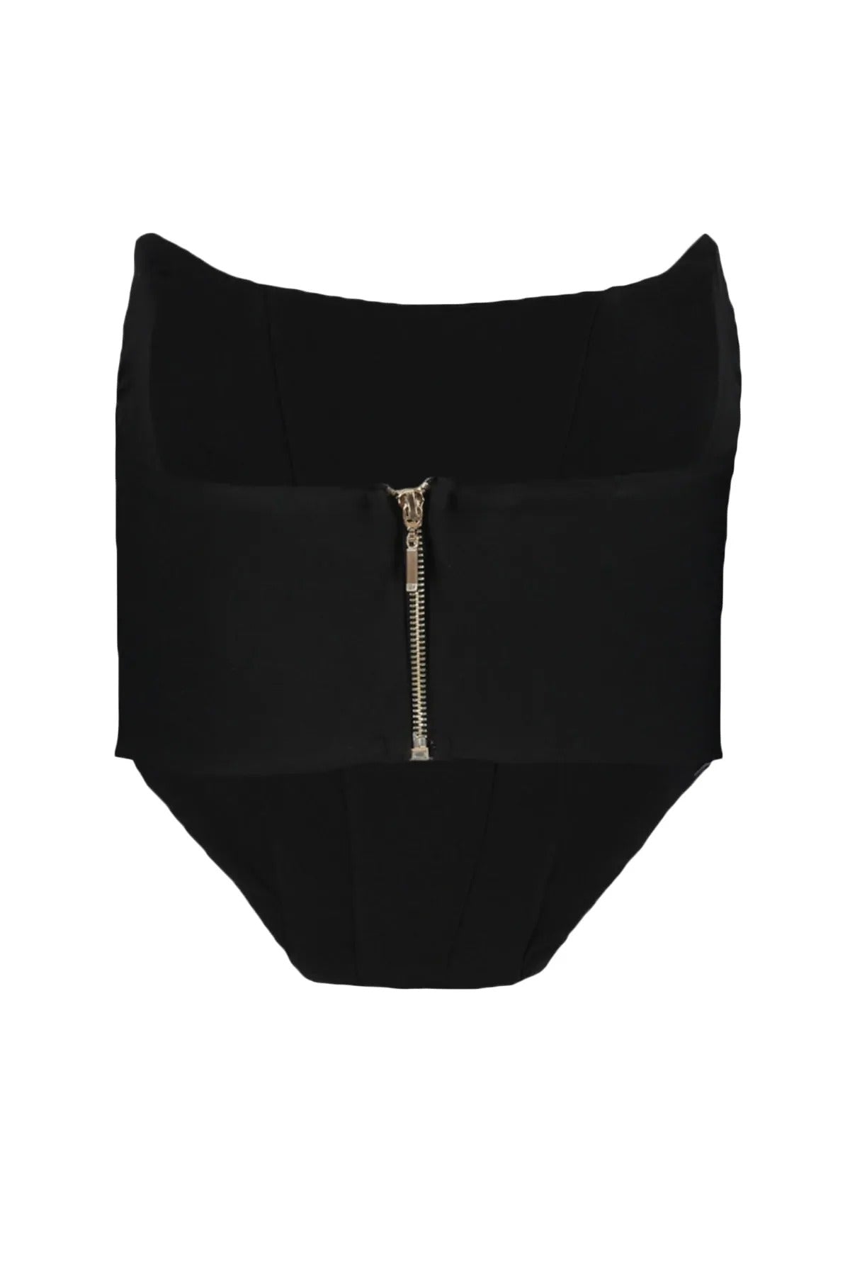 Axelbandslös Bustier topp med åtsittande passform
