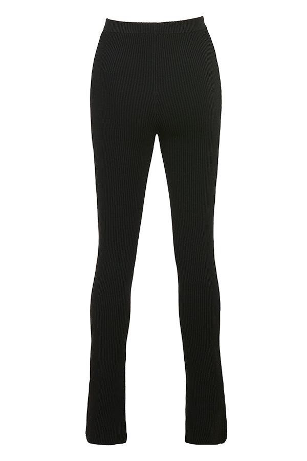 Knitted blouse with narrow pants