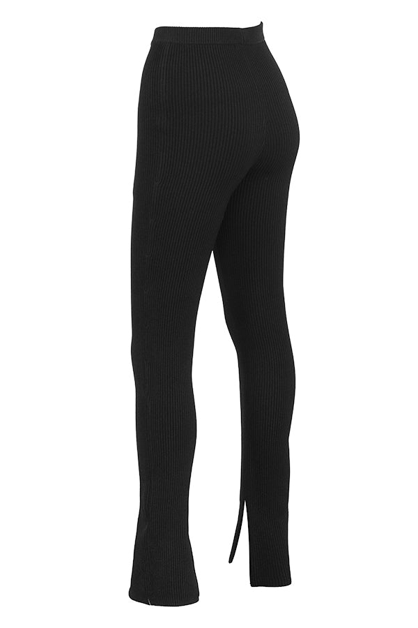 Knitted blouse with narrow pants