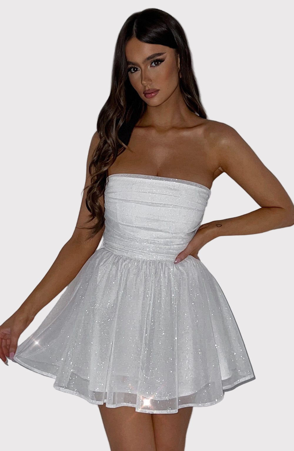 sparkle mini dress 1