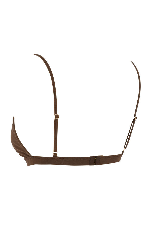 Chiffongskjortklänning och matchande behå