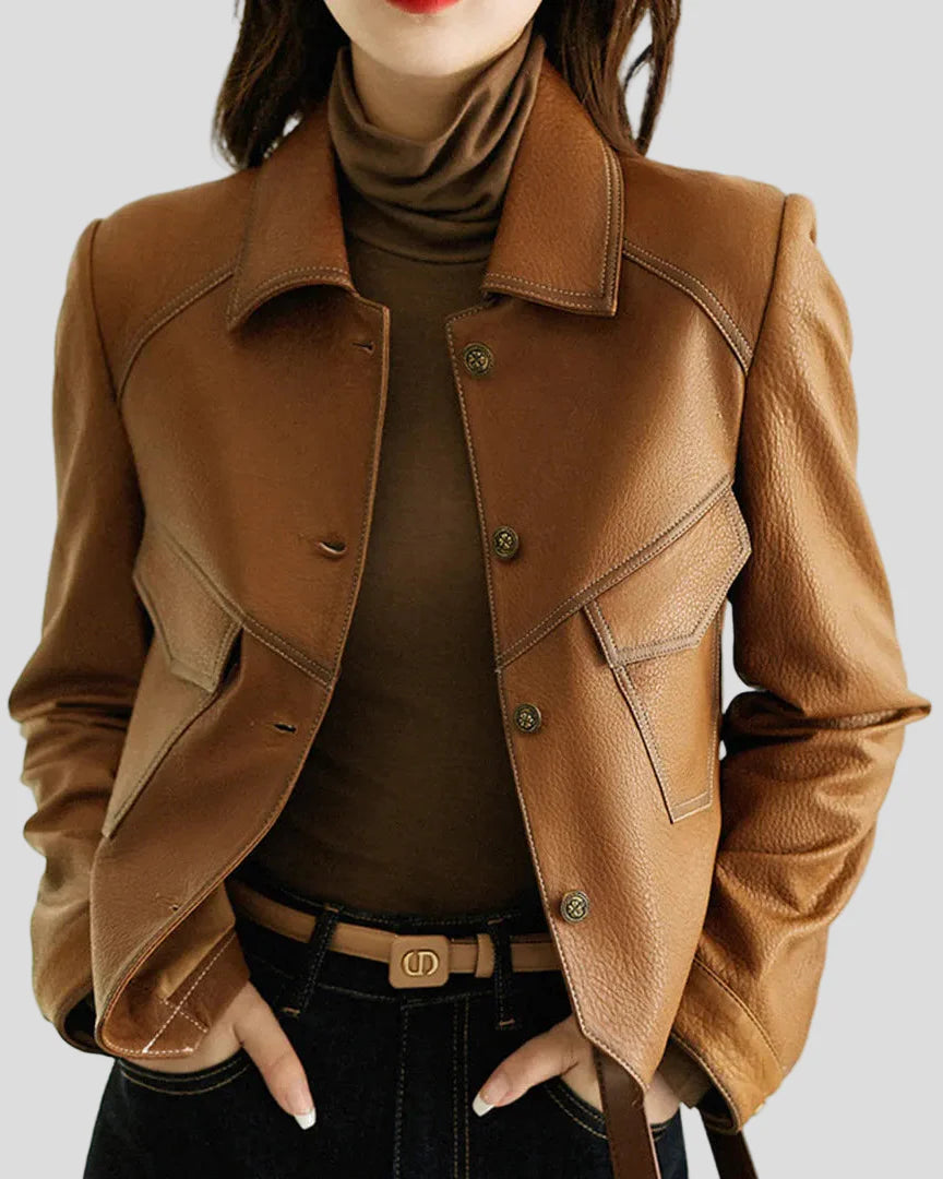 Kort utilityjacka med framfickor