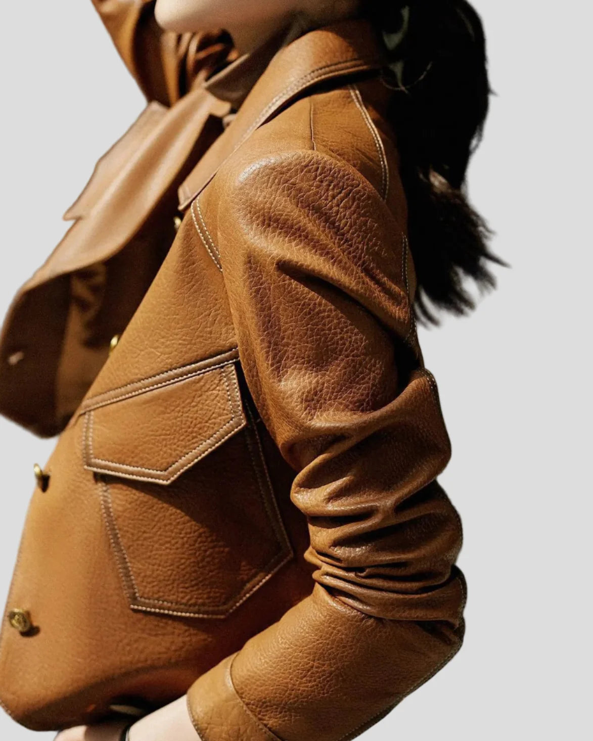 Kort utilityjacka med framfickor