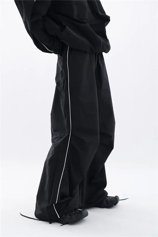 Svart oversized sportdräkt