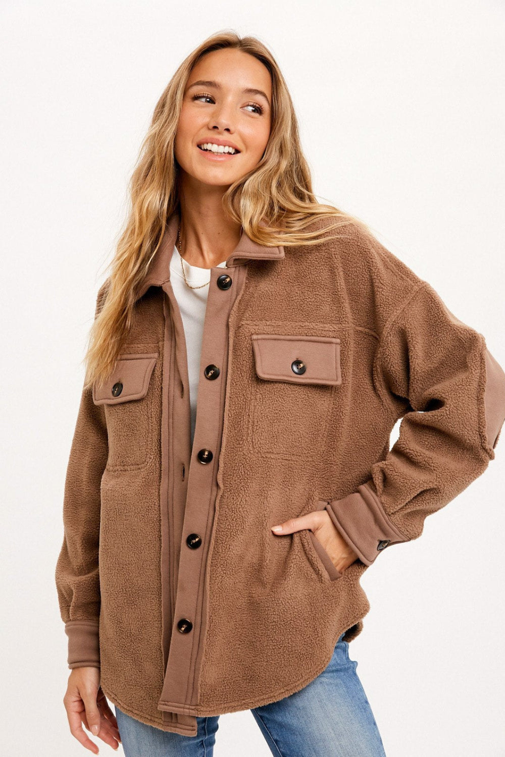 Brooklyn Oversize Fleecejacka