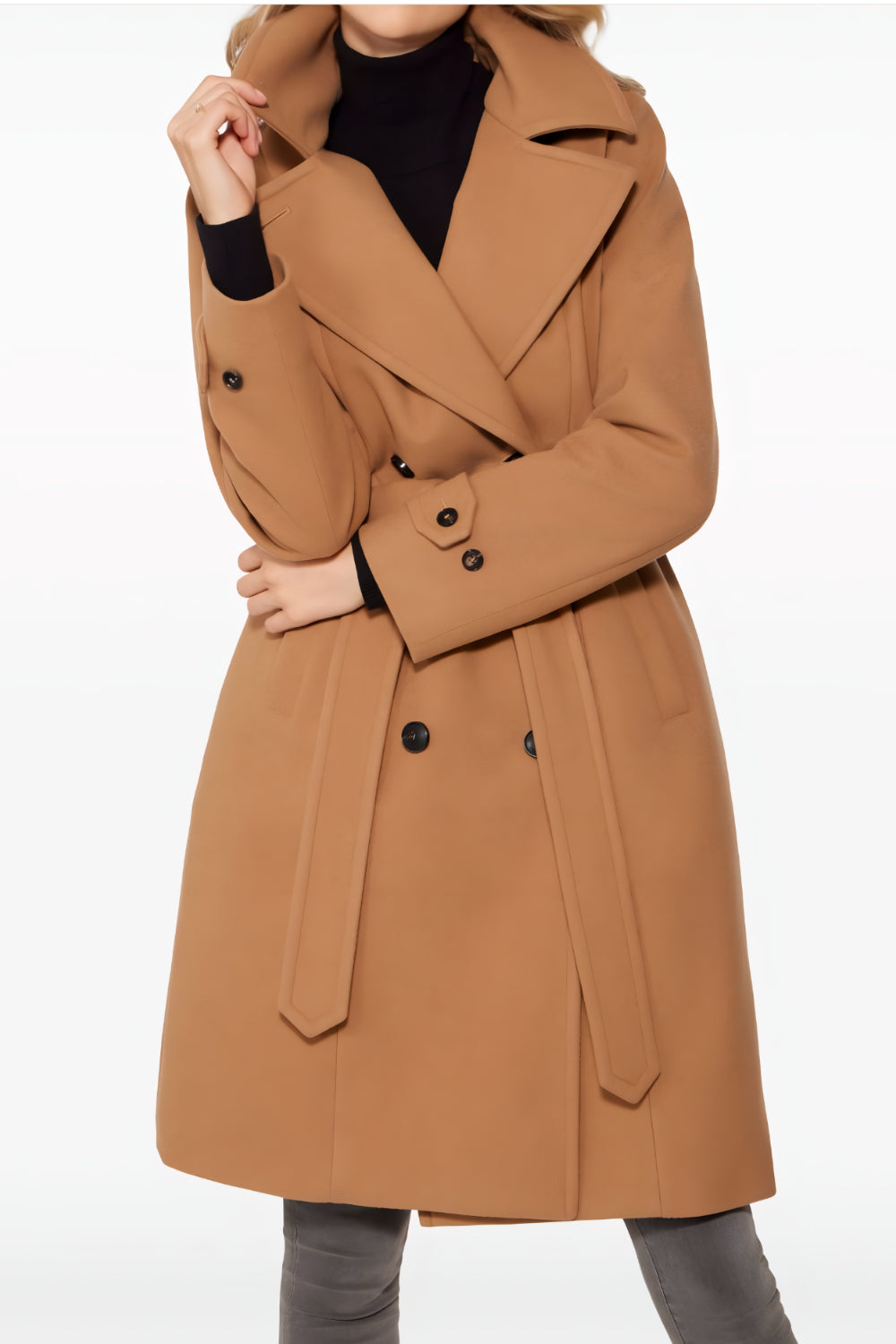 BELGRAVE DUBBELKNÄPPT TRENCHCOAT