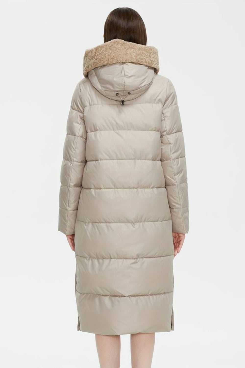 LUNARIS FLEUR FLUFFIG JACKA MED DRAGKEDJA