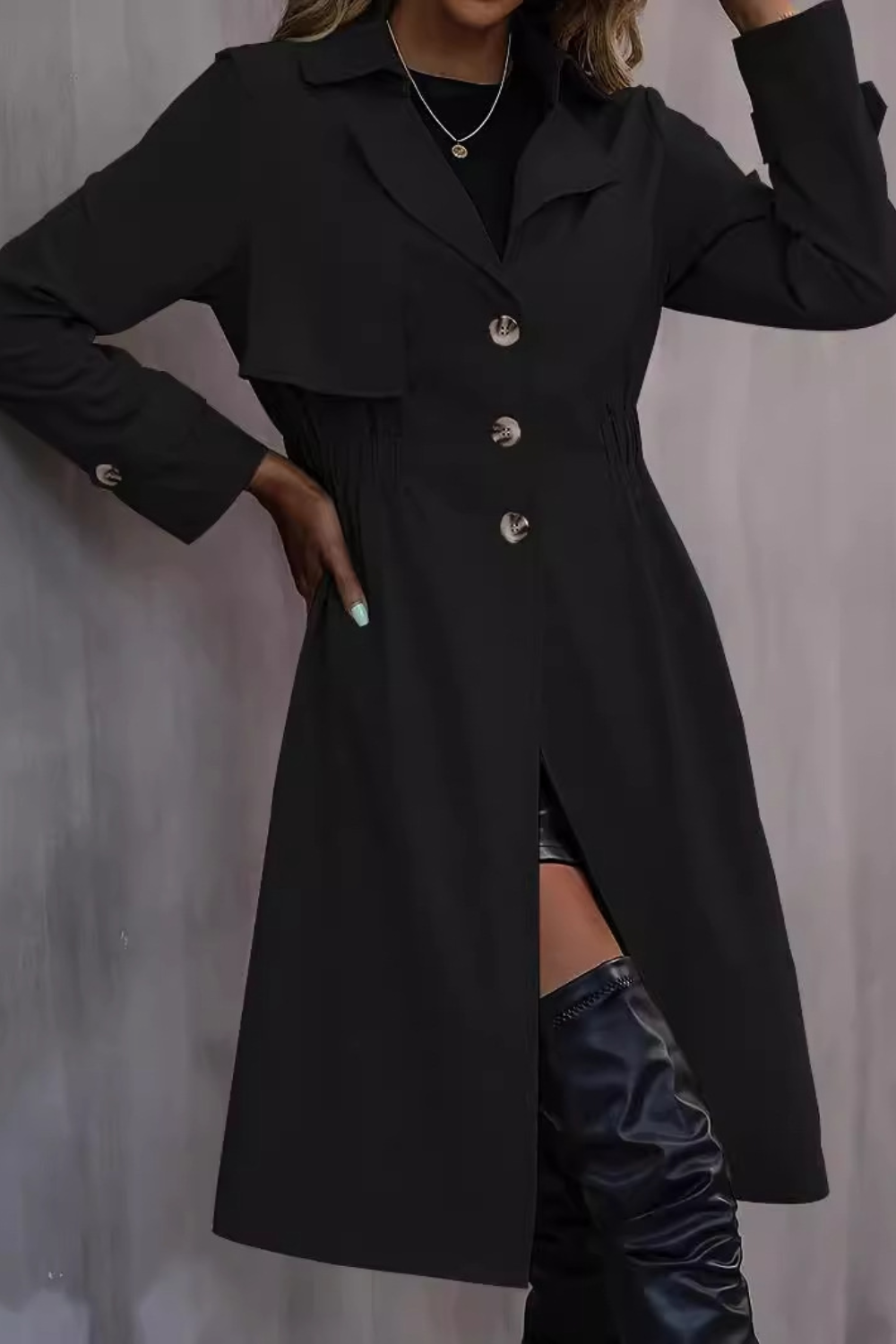 Ophelia Fittad Trenchcoat