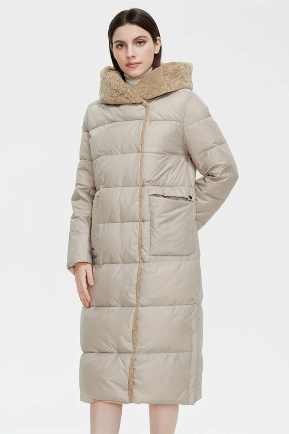LUNARIS FLEUR FLUFFIG JACKA MED DRAGKEDJA