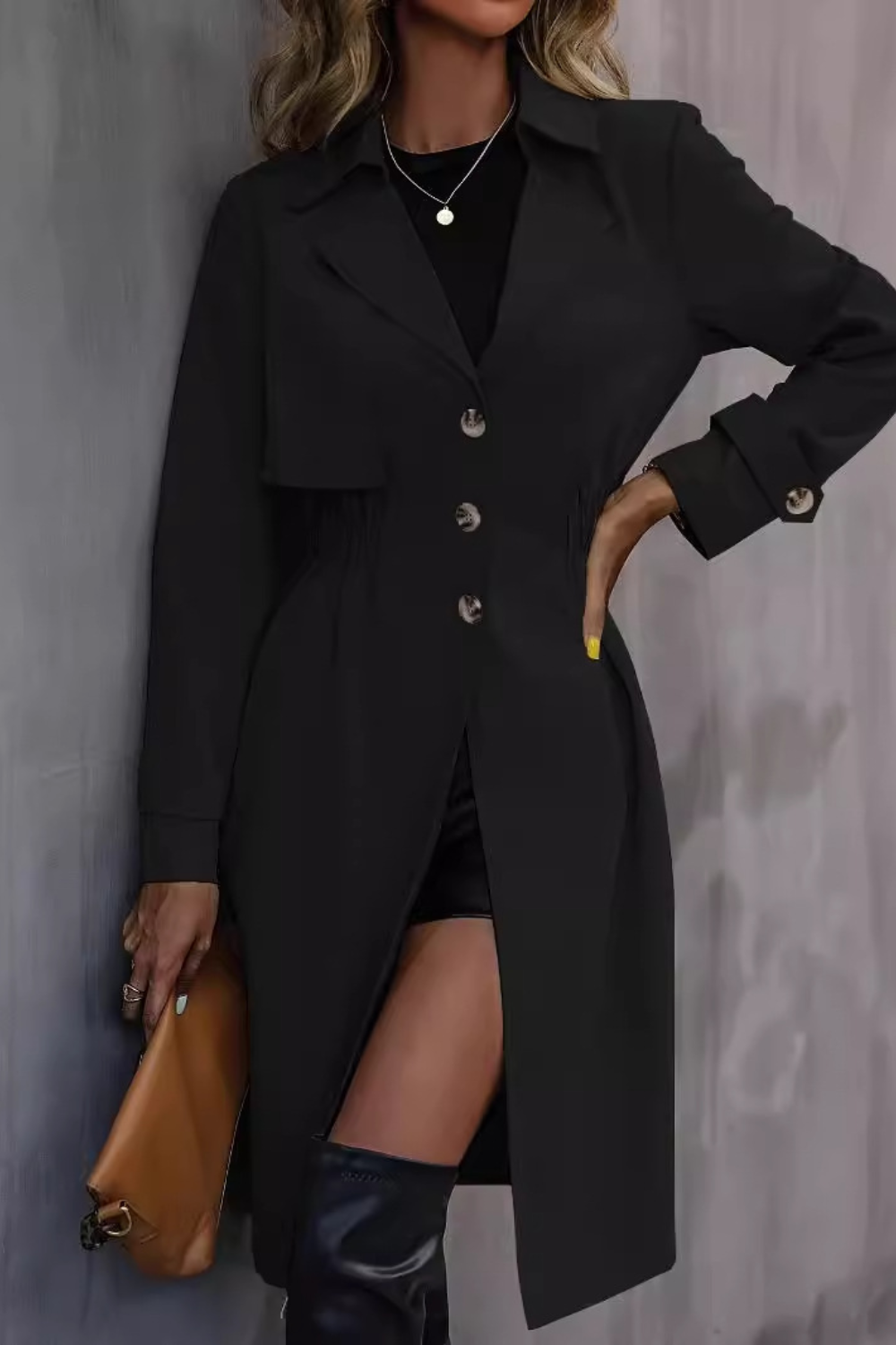 Ophelia Fittad Trenchcoat