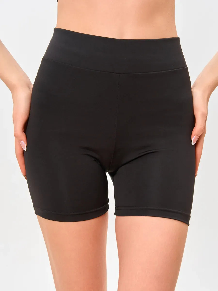 Svarta cykelshorts
