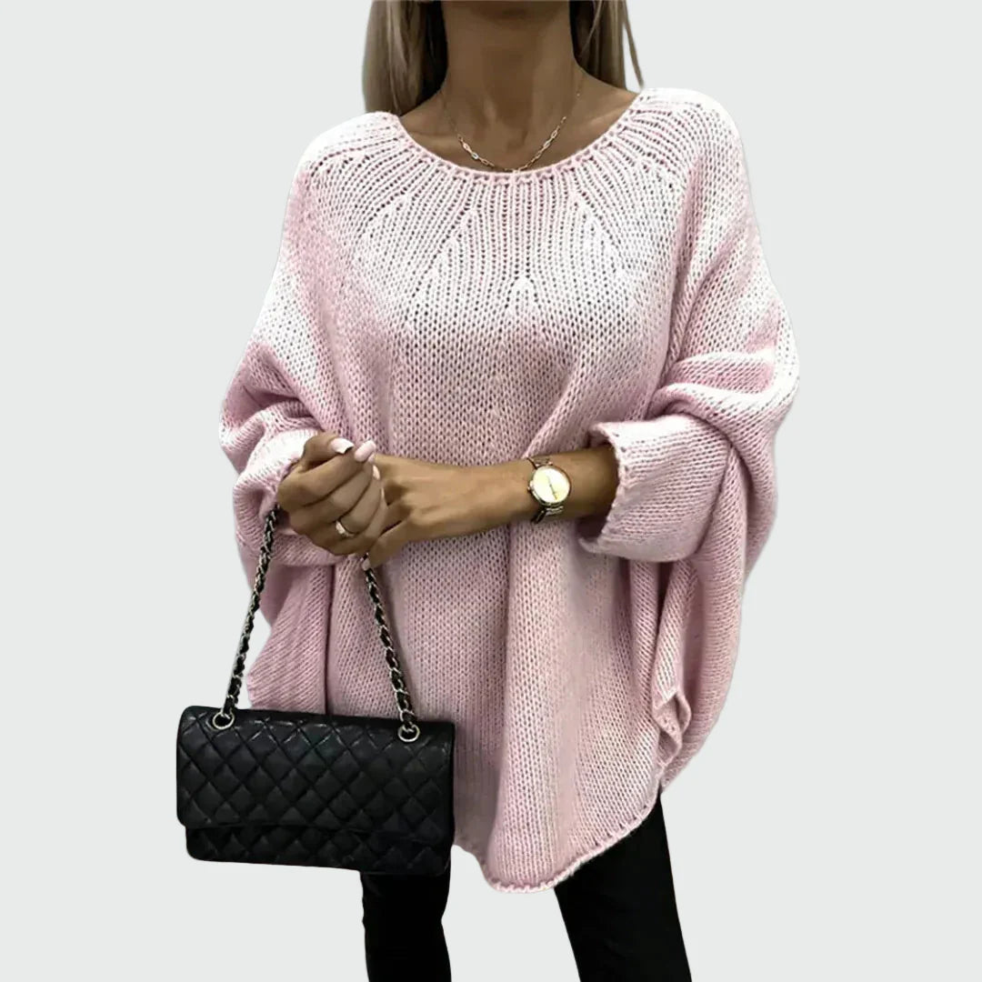 ÖVERSTOR STICKAD TRÖJA